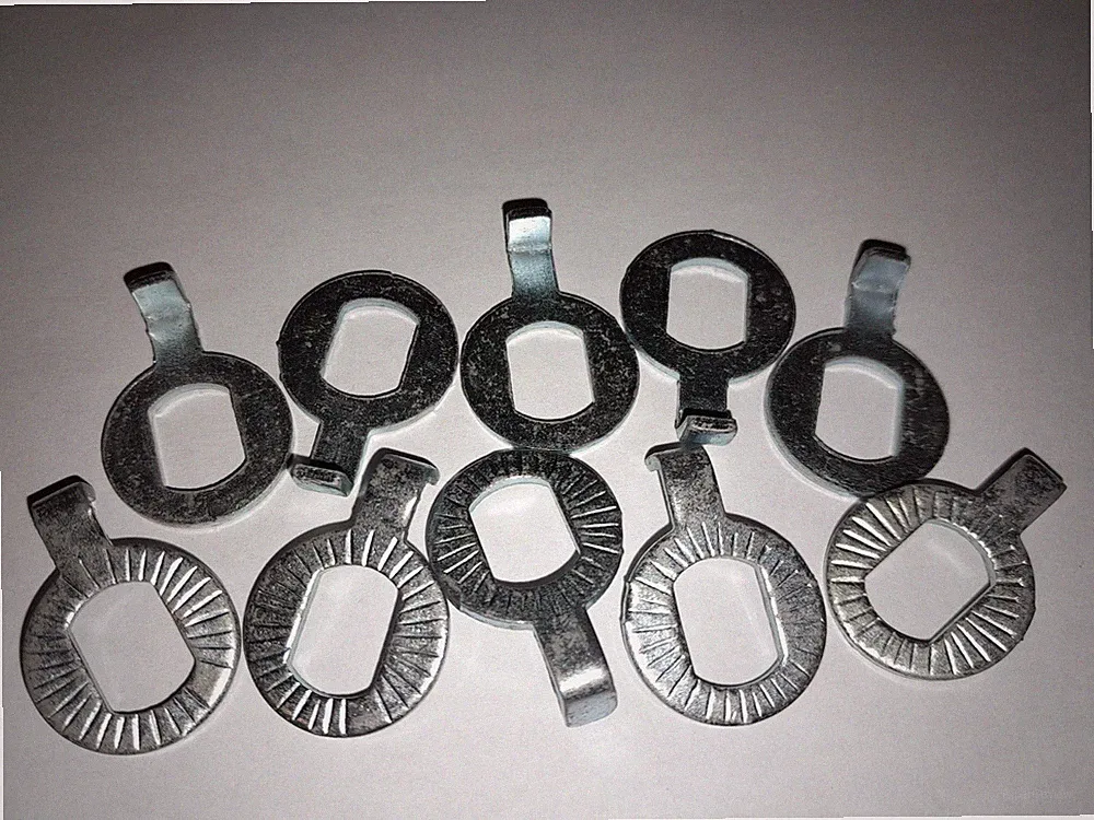 10 Bicycle Front tab Axle Hub Safety Locking Retaining Clip Washers bike part