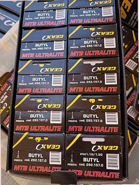 10x Geax ultralite butyl Inner Tube 26X 1.10-1.50 Mountain Bike Bicycle