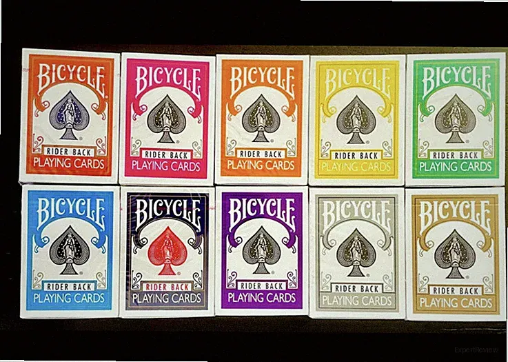 Bicycle Playing Cards Decks Rider Back Color Collection 10 Decks SEALED