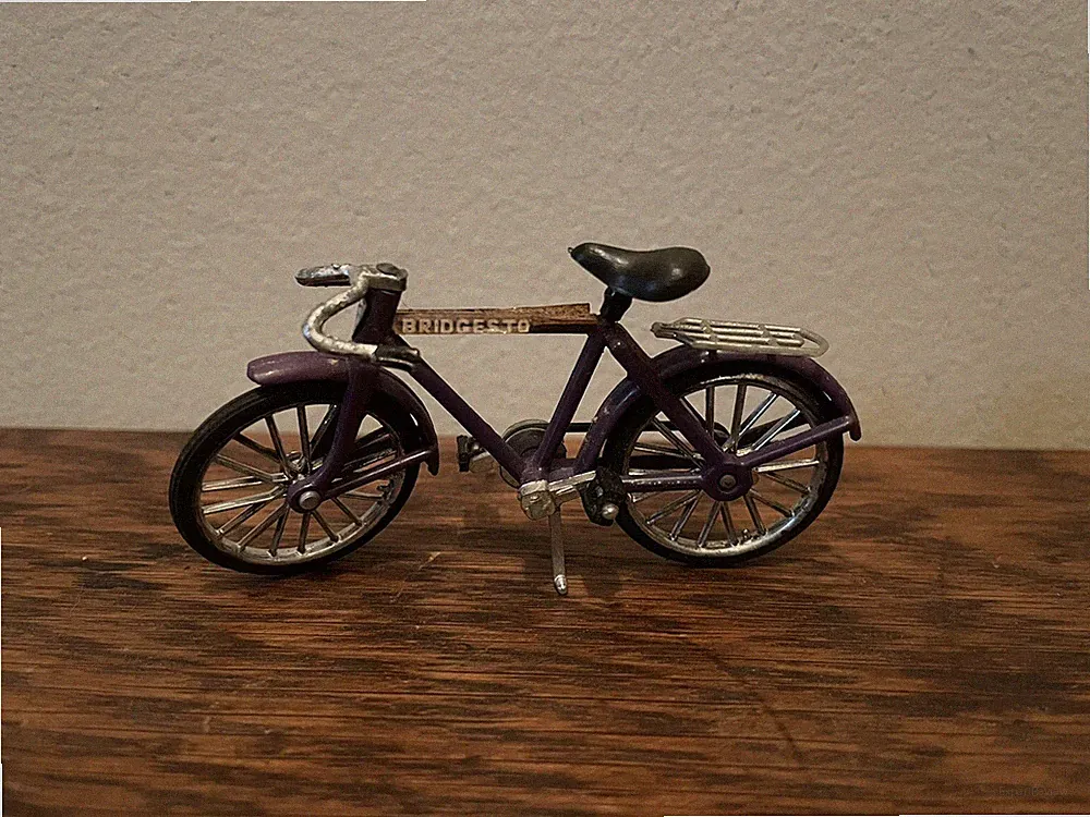 Bridgestone 10 Speed - City Bicycle Die-Cast By Zee Toys Zylmex 1975 - 3” x 1.5”