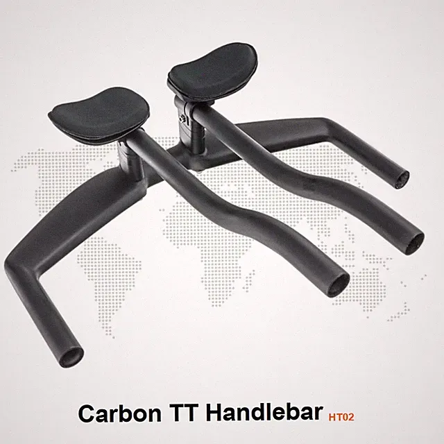 Carbon Time Trial Road Bike Triathlon Rest Handlebar 31.8mm 400/420/440mm UD