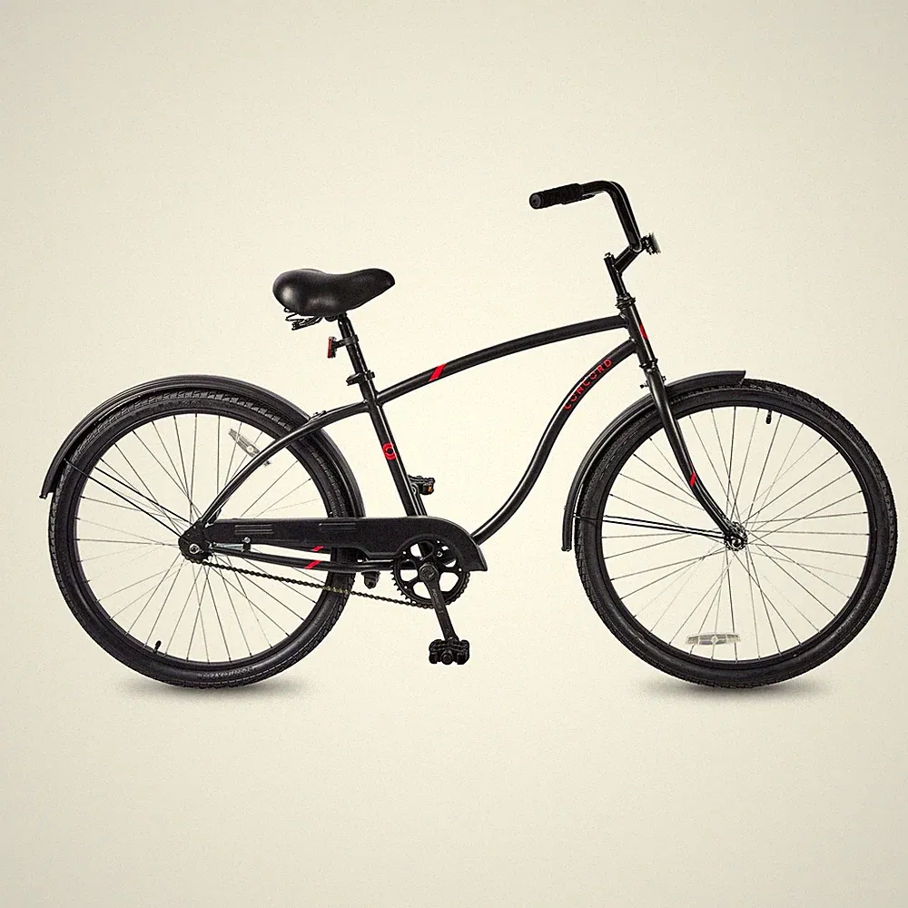 Concord Pacifica Cruiser Bike, 26" Wheels, Teen & Adult Riders 5'2" - 5'10"+