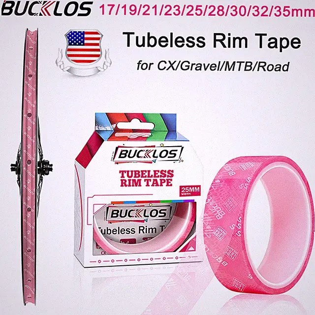 Gravel/Road/Mountain Bike Tubeless Rim Tape 10M × 17/19/21/23/25/28/30/32/35mm