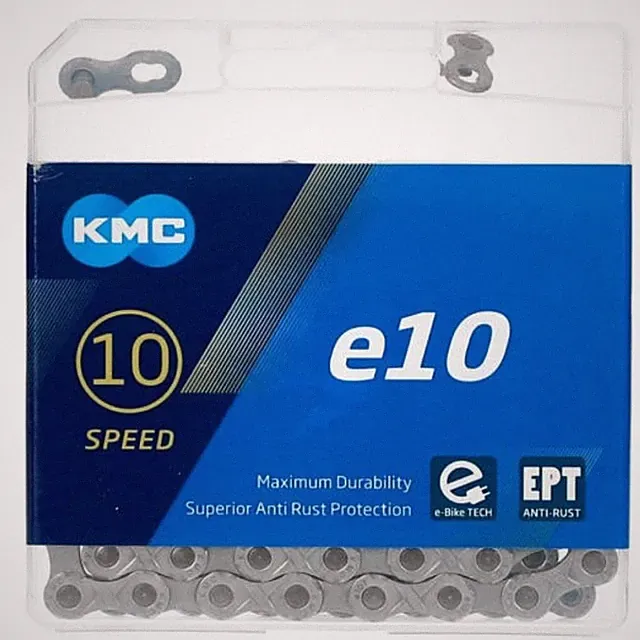 KMC E10 EPT 10 Speed E-Bike Chain 136 Links For Shimano SRAM
