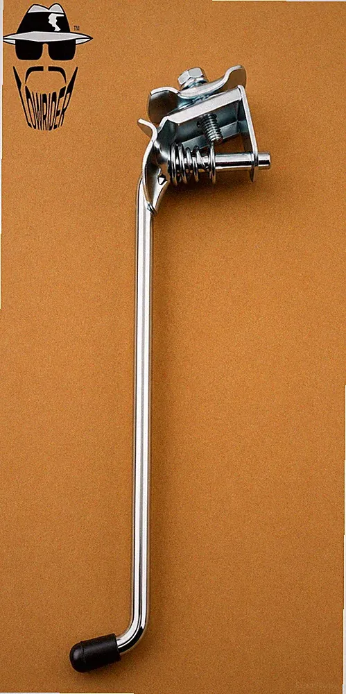 ORIGINAL LOWRIDER Chrome Center Kickstand 10-1/2 Cruiser Bicycle Bike Stand.