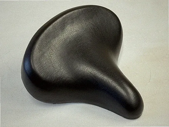 Schwinn XTRA WIDE Beach Comfort Cruiser Bicycle Seat Black Saddle 10" Huffy