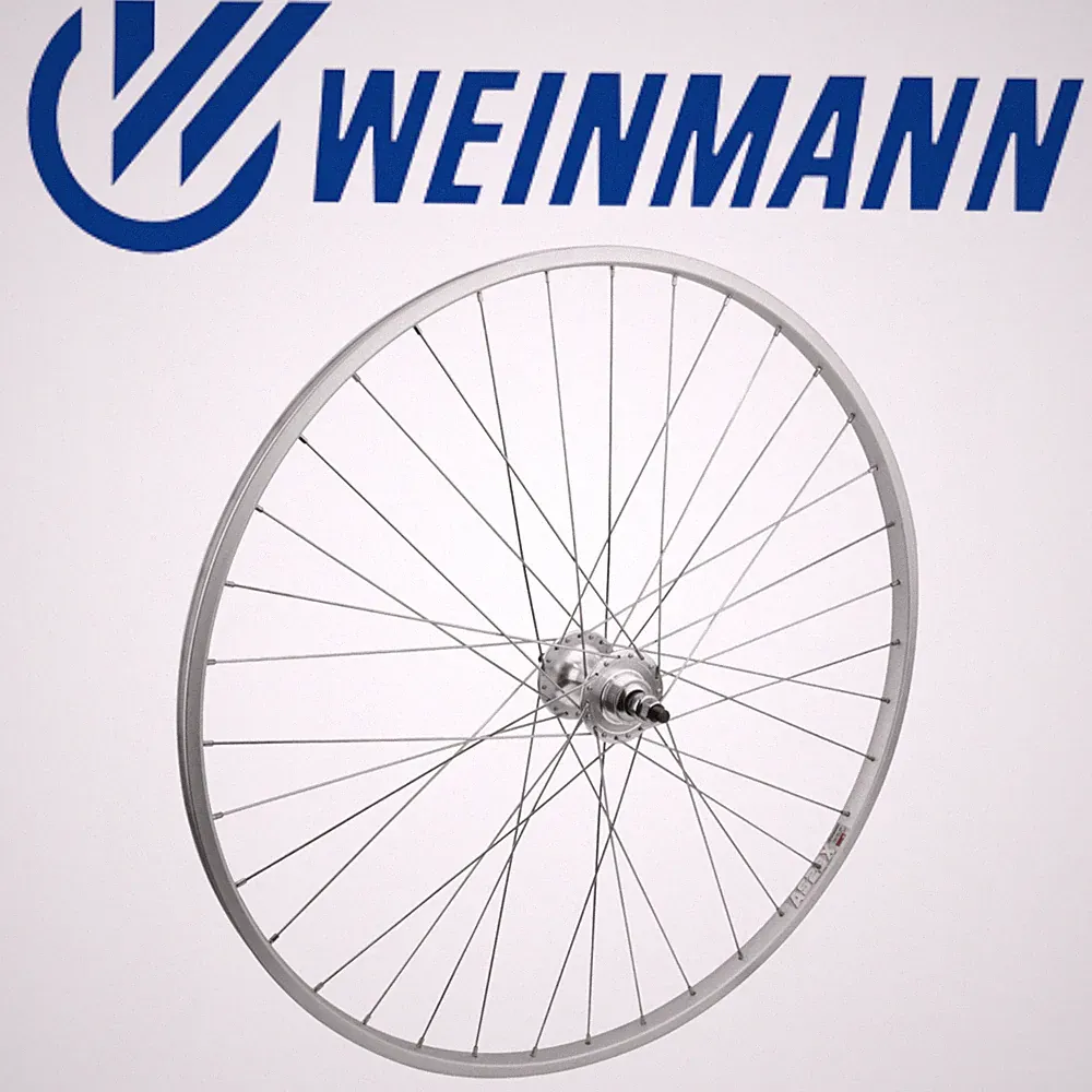 Weinmann AS23X 700c Silver Rear Bolt-On Fixed Gear Track Wheel 10x120mm